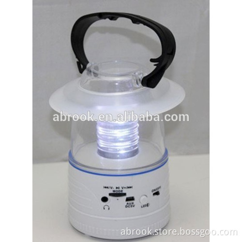 Barn lantern led light rechargeable portable speaker